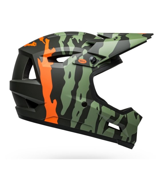 Kask full face BELL SANCTION 2 DLX MIPS ravine matte dark green orange roz. M (55–57 cm) (NEW 2025)