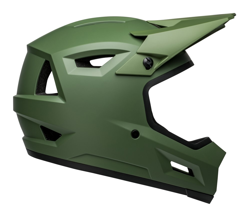 Kask full face BELL SANCTION 2 matte dark green roz. M (55–57 cm) (NEW)