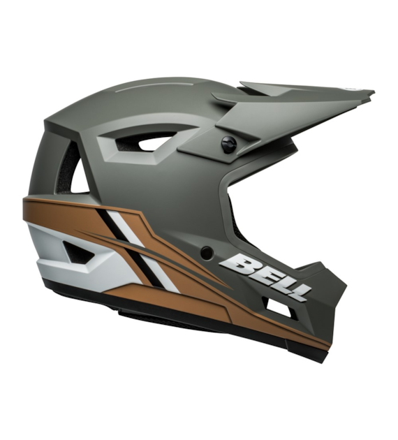 Kask full face BELL SANCTION 2 DLX MIPS alpine matte dark gray tan roz. XL (59-61 cm) (NEW 2025)
