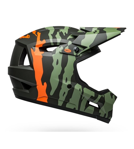 Kask full face BELL SANCTION 2 DLX MIPS ravine matte dark green orange roz. L (57-59 cm) (NEW 2025)