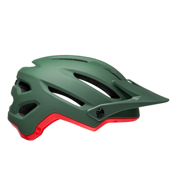 Kask mtb BELL 4FORTY matte gloss dark green infrared roz. L (58–62 cm) (WYPRZEDAŻ -50%)