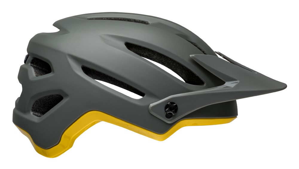 Kask mtb BELL 4FORTY matte gloss gray yellow roz. L (58–62 cm) (NEW 2024)