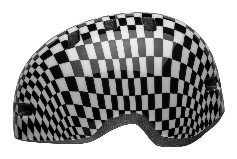 Kask dziecięcy BELL LIL RIPPER checker gloss black white roz. S (48–55 cm) (NEW).