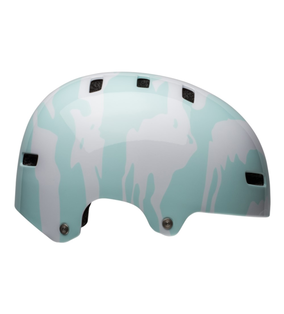 Kask juniorski BELL SPAN ravine gloss white blue roz. XS (49–53 cm) (NEW 2025)