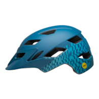 Kask dziecięcy BELL SIDETRACK wavy checks matte blue roz. Uniwersalny (47–54 cm) (NEW 2025)