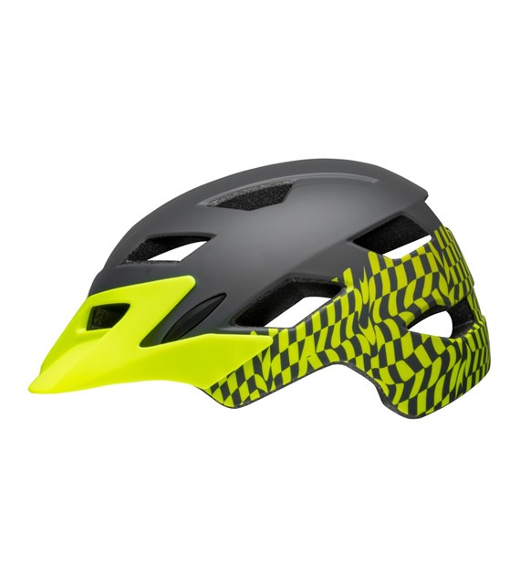 Kask juniorski BELL SIDETRACK wavy checks matte retina sear roz. Uniwersalny (50–57 cm) (NEW)