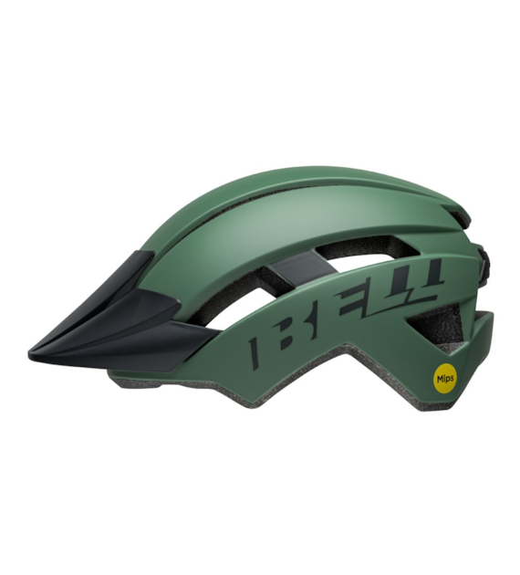 Kask juniorski BELL SIDETRACK II matte green roz. Uniwersalny (50–57 cm) (NEW 2025)