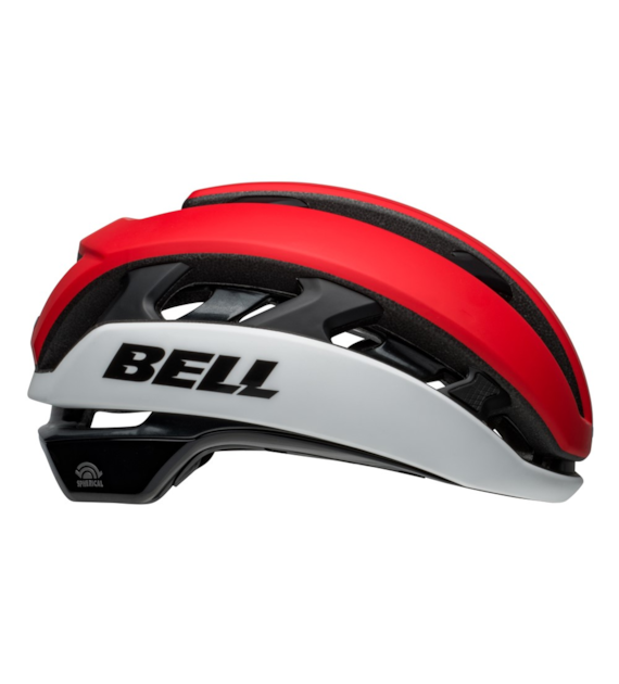 Kask gravel szosowy BELL XR SPHERICAL matte gloss crimson white roz. M (55–59 cm)