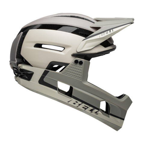 Kask full face BELL SUPER AIR R SPHERICAL matte cement gray