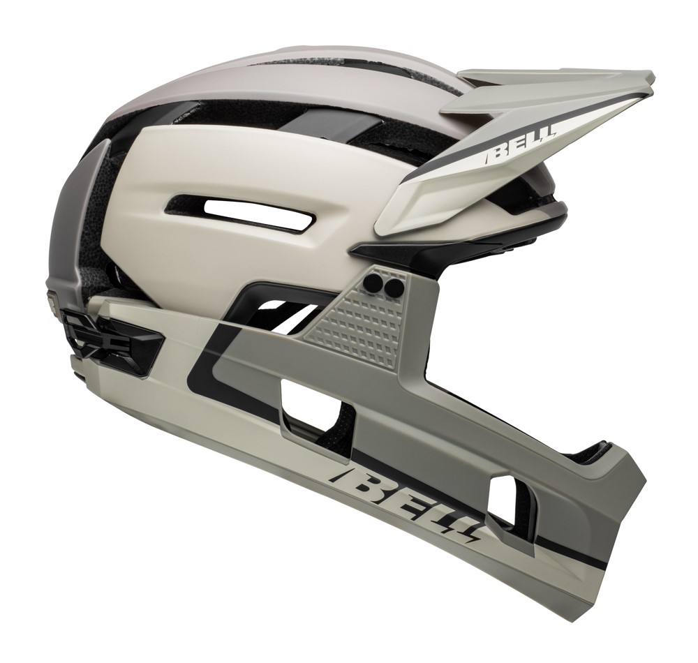 Kask full face BELL SUPER AIR R MIPS SPHERICAL matte cement gray roz. L (59-63 cm) (NEW)