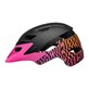 Kask juniorski BELL SIDETRACK wavy checks matte pink roz. Uniwersalny (50–57 cm) (NEW 2025)