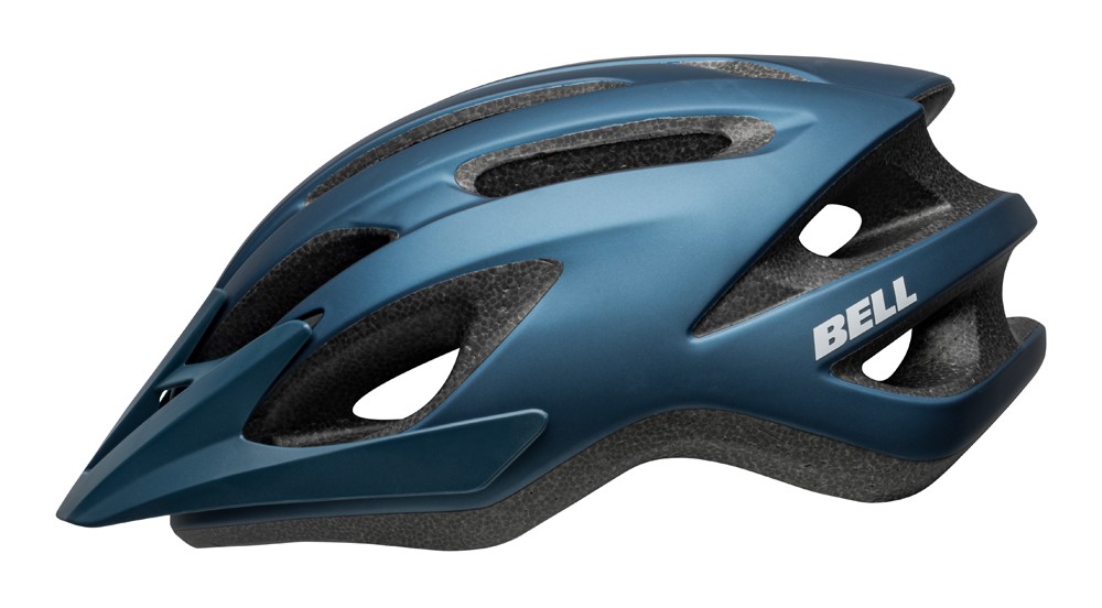 Kask juniorski BELL CREST matte blue roz. Uniwersalny (50–57 cm)