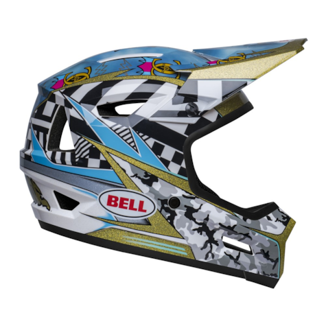 Kask full face BELL SANCTION 2 DLX MIPS caiden 24 gloss black white