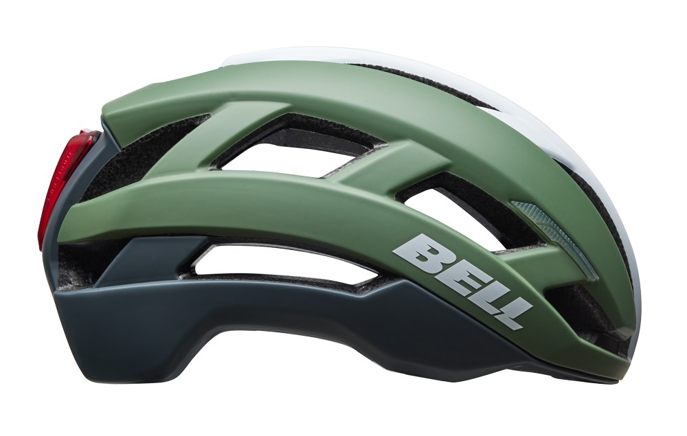 Kask gravel szosowy BELL FALCON XR LED INTEGRATED MIPS matte green roz. S (52-56 cm) (NEW 2025)