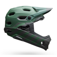 Kask full face BELL SUPER DH SPHERICAL matte green roz. L (58-62 cm) (NEW 2025)