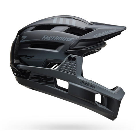 Kask full face BELL SUPER AIR R SPHERICAL matte black fasthouse