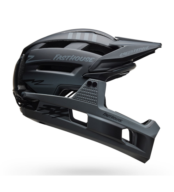 Kask full face BELL SUPER AIR R SPHERICAL matte black fasthouse roz. M (55–59 cm) (NEW 2025)