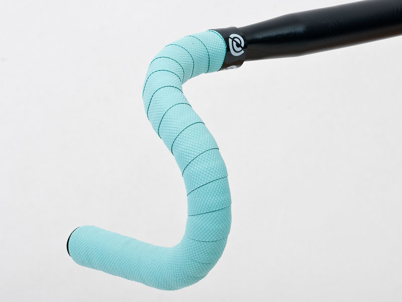 Owijka na kierownicę BIKE RIBBON GRIP EVO gr.2,5mm latex celeste bianchi zielona (NEW)