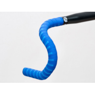 Owijka na kierownicę BIKE RIBBON SCRUB gr.2,5mm ekoskóra niebieska (DWZ)
