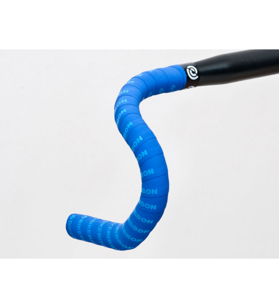 Owijka na kierownicę BIKE RIBBON SCRUB gr.2,5mm ekoskóra niebieska (DWZ)