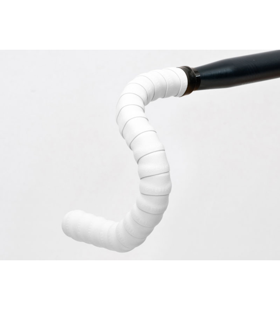 Owijka na kierownicę BIKE RIBBON SILICONE SIO2 gr.3,0mm silikon biała (DWZ)