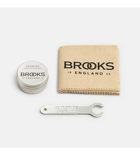Zestaw do pięlęgnacji siodełka BROOKS LEATHER SADDLE CARE KIT (NEW)