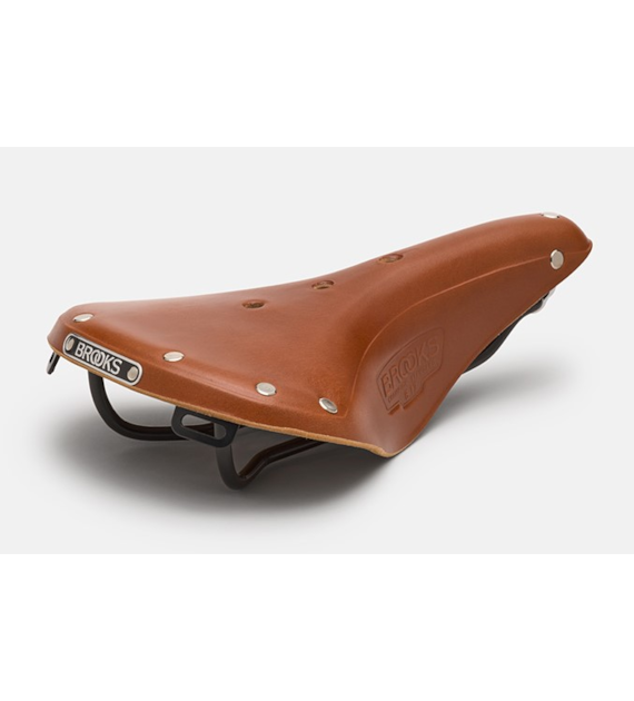 Siodełko BROOKS B17, Honey, Steel Rail, Waga 520g, Linia Leather (NEW)