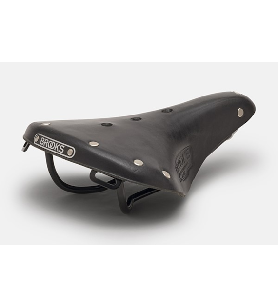 Siodełko BROOKS B17 SHORT, Black, Steel Rail, Waga 460g, Linia Leather (NEW)