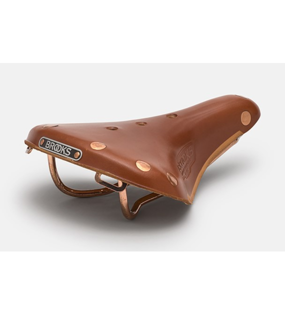 Siodełko BROOKS B17 SPECIAL SHORT, Honey, Steel Rail, Waga 480g, Linia Leather (NEW)