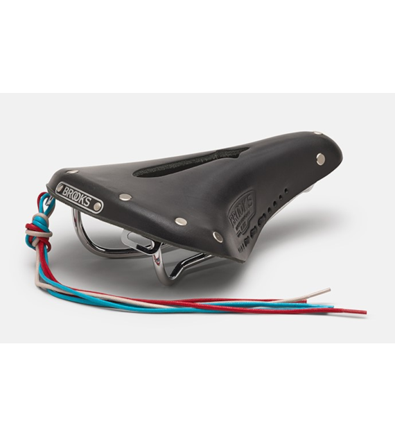 Siodełko BROOKS B17 CARVED SHORT, Black, Steel Rail, Waga 460g, Linia Leather (NEW)