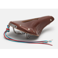 Siodełko BROOKS B17 CARVED SHORT, Brown, Steel Rail, Waga 460g, Linia Leather (NEW)