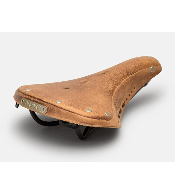 Siodełko BROOKS B17 SOFTENED SHORT, Dark Tan, Steel Rail, Waga 470g, Linia Leather (NEW)