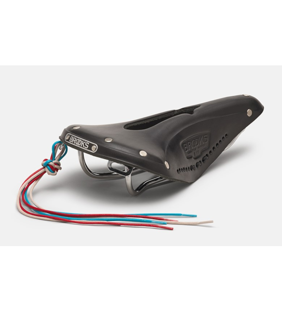 Siodełko BROOKS B17 CARVED, Black, Steel Rail, Waga 520g, Linia Leather (NEW)