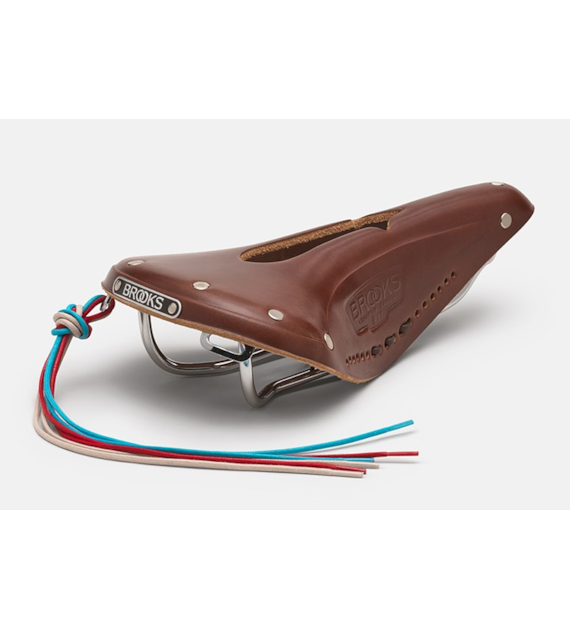 Siodełko BROOKS B17 CARVED, Brown, Steel Rail, Waga 520g, Linia Leather (NEW)