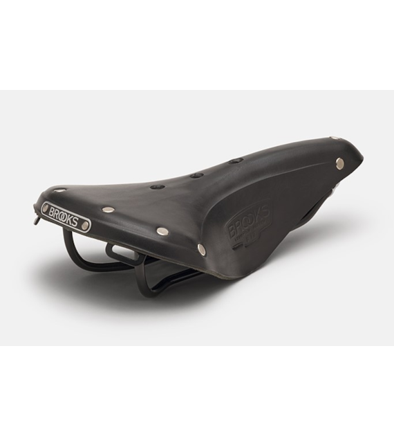 Siodełko BROOKS B17 NARROW, Black, Steel Rail, Waga 510g, Linia Leather (NEW)