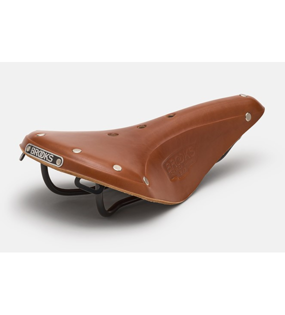 Siodełko BROOKS B17 NARROW, Honey, Steel Rail, Waga 510g, Linia Leather (NEW)