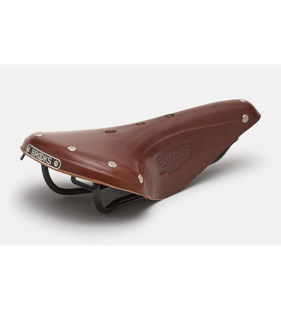 Siodełko BROOKS B17 NARROW, Brown, Steel Rail, Waga 510g, Linia Leather (NEW)