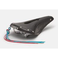 Siodełko BROOKS B17 NARROW CARVED, Black, Steel Rail, Waga 510g, Linia Leather (NEW)