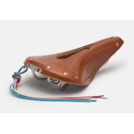 Siodełko BROOKS B17 NARROW CARVED, Honey, Steel Rail, Waga 510g, Linia Leather (NEW)