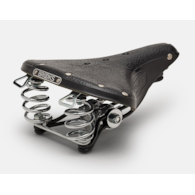 Siodełko BROOKS B66 SHORT, Black, Steel Rail, Waga 1020g, Linia Leather (NEW)