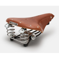 Siodełko BROOKS B66 SHORT, Honey, Steel Rail, Waga 1020g, Linia Leather (NEW)
