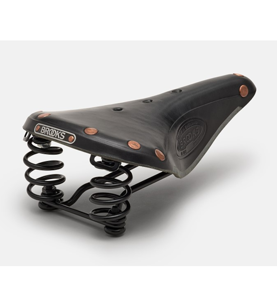 Siodełko BROOKS FLYER SPECIAL, Black, Steel Rail, Waga 890g, Linia Leather (NEW)