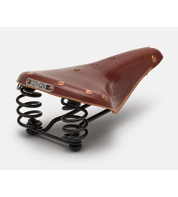 Siodełko BROOKS FLYER SPECIAL, Brown, Steel Rail, Waga 890g, Linia Leather (NEW)