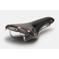 Siodełko BROOKS SWIFT, Black, Steel Rail, Waga 510g, Linia Leather (NEW)