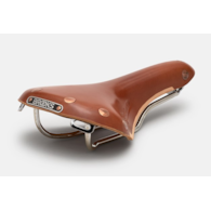 Siodełko BROOKS SWIFT, Honey, Steel Rail, Waga 510g, Linia Leather (NEW)