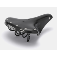 Siodełko BROOKS B72, Black, Steel Rail, Waga 720g, Linia Leather (NEW)