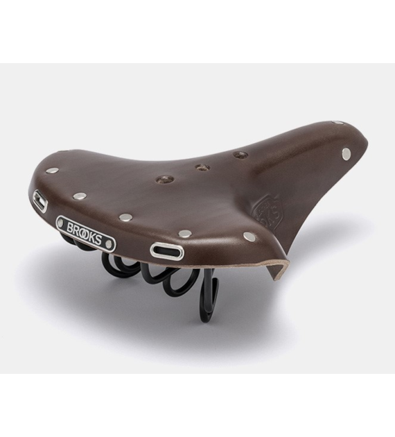 Siodełko BROOKS B72, Brown, Steel Rail, Waga 720g, Linia Leather (NEW)