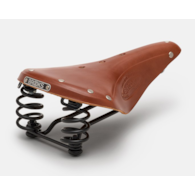 Siodełko BROOKS FLYER, Honey, Steel Rail, Waga 860g, Linia Leather (NEW)