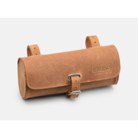 Torba podsiodłowa BROOKS CHALLENGE, Dark Tan, Pojemność 0,5L, Mocowanie na paskach, Garbowana skóra (NEW)