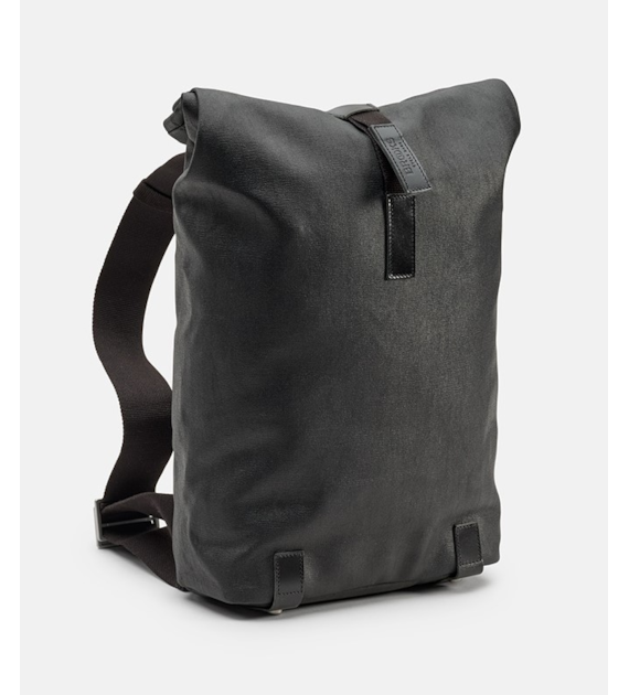 Plecak BROOKS PICKWICK COTTON CANVAS, Total Black, Pojemność 12L, Wodoodporna bawełna (NEW)